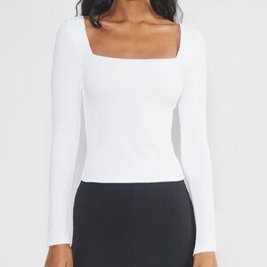 Aritzia Contour Squareneck Longsleeve